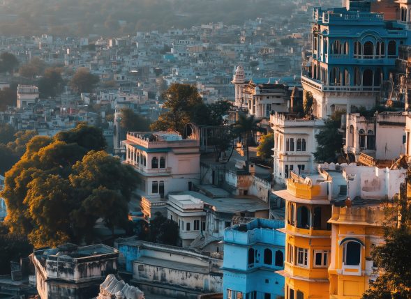 Udaipur, India, with buildings and streets visible in the background, cinematic --ar 3:4 --stylize 150 --v 6.1 Job ID: 740e92d6-4297-4258-b09e-625dee1b683b